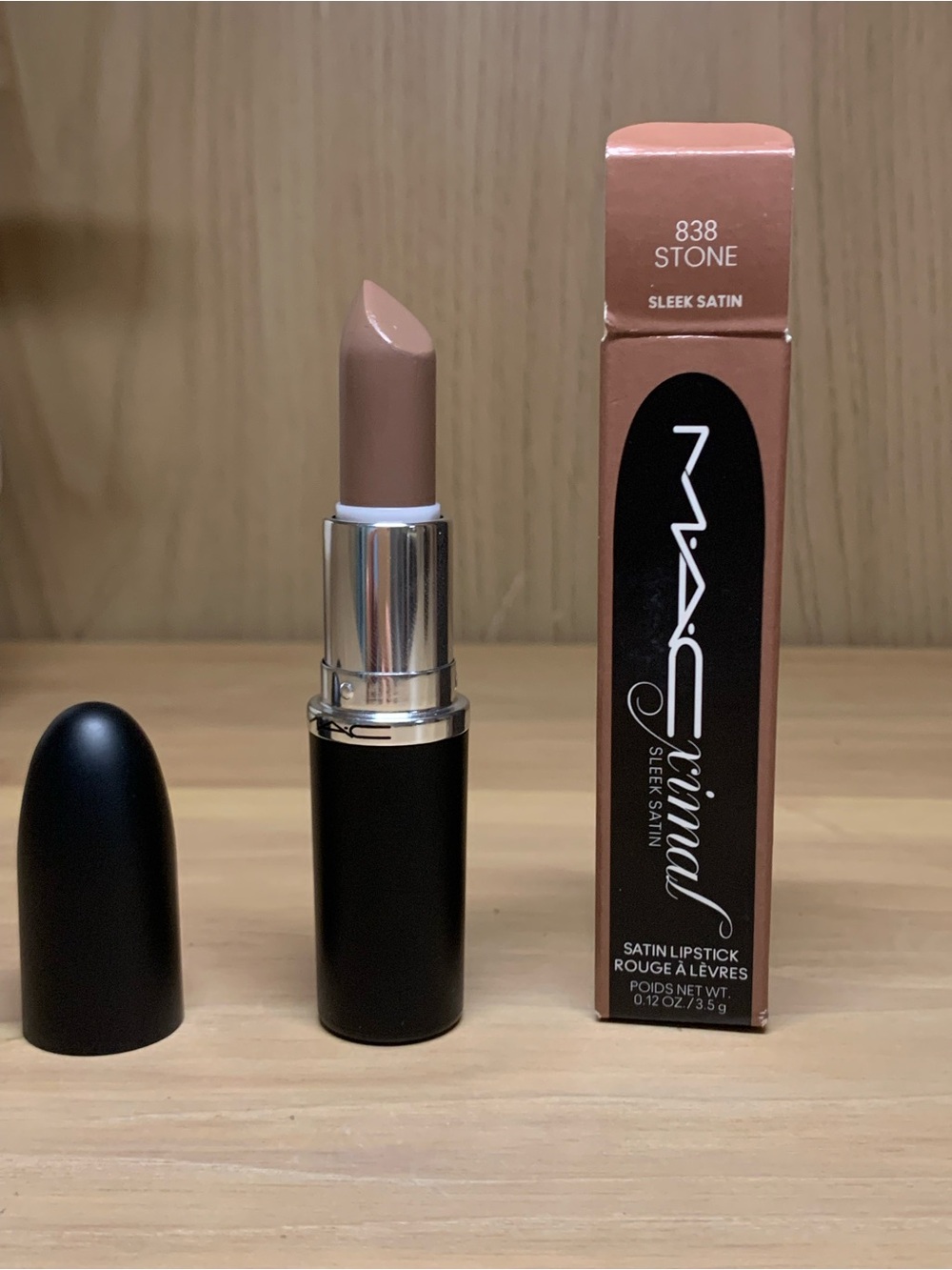 MAC Cosmetics Satin Lipstick Stone 838